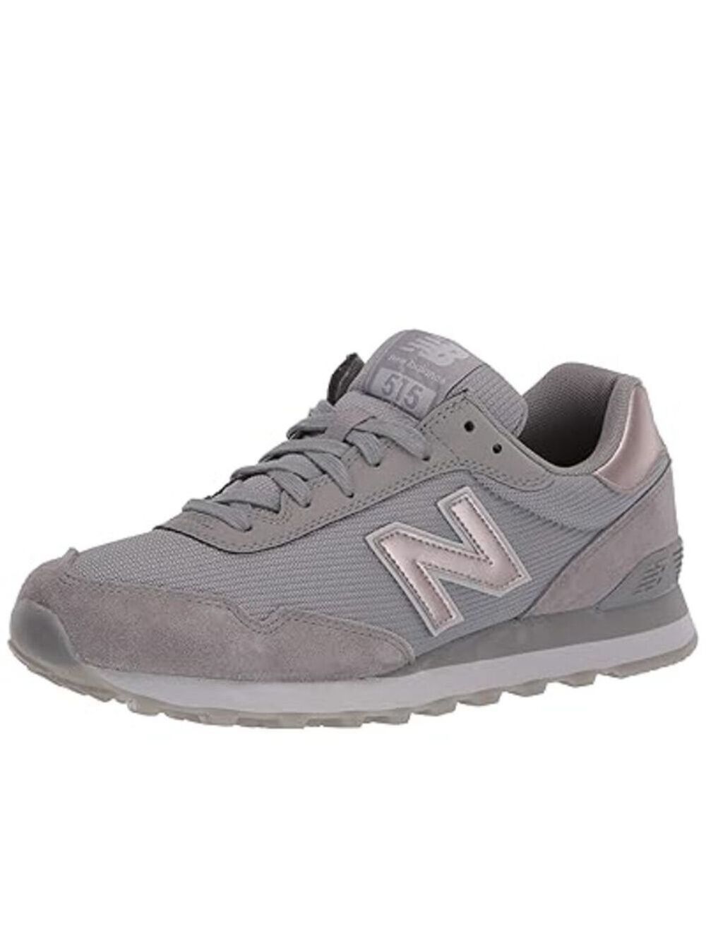 New Balance WL515CAB Sneaker Grey/Rose 515 Retro Sneaker Size 8B